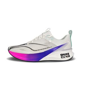 LINING Кроссовки для бега Red Hare 8PRO с противоскользящим и износостойким дышащим верхом, унисекс, белые, фиолетовые