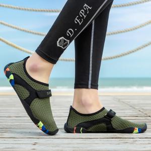 Shark Bart (SBART) muerben болотная речная обувь обувь с пятью пальцами быстросохнущая мужская и женская пляжная обувь обувь для фитнеса 192 зеленый в стиле милитари 35-46
