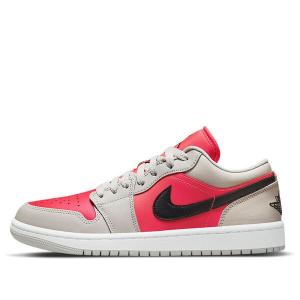Кроссовки 1 low 'light iron ore siren red' Air Jordan, мультиколор