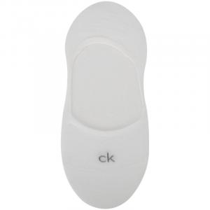 Носочки-невидимки женские 1 упаковка Calvin Klein, белый