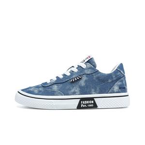 Износостойкие дышащие низкие детские кроссовки для скейтбординга для подростков Kung Fu partners, синий