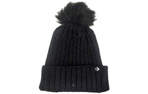 Конверсы Женская Шапка-бини Converse, Black