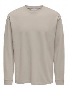 Only & Sons Футболка 'ONSCASPIAN' в цвете Smoke Grey