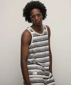 Майка с горизонтальными полосами