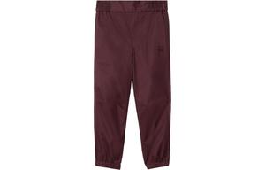 Детские брюки Burberry, темно-красный
