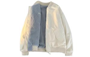 WARRIOR Пуховик серии "Покоряющий ветер и волны" унисекс, Beige Apricot[Reversible Sherpa]