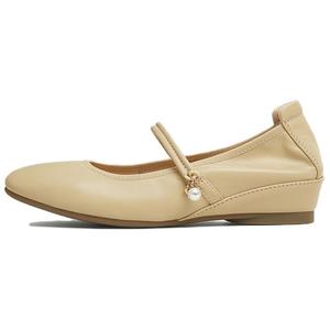 Плоские туфли Мэри Джейн для женщин Tata, априкот