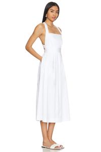 Платье миди валентина Karina Grimaldi, белый
