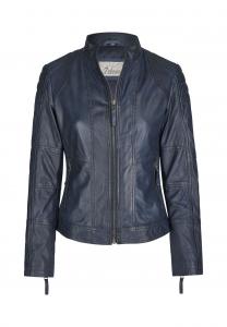 Кожаная куртка СЕВИНЬИ 7eleven, темно-синий