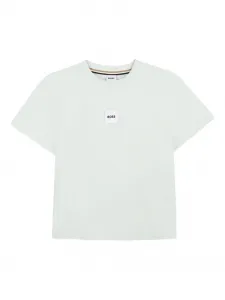 Футболка с нашивкой Boss Kidswear, белый
