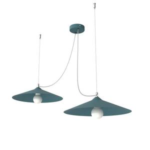 Подвесной светильник Lumicom Colombo, 40x40x40 см, синий