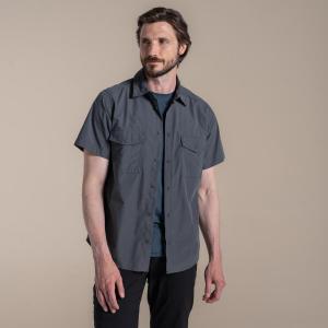 CRAGHOPPERS Рубашка Kiwi с короткими рукавами и защитой от насекомых для мужчин