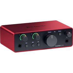 Аудиоинтерфейс Focusrite Scarlett Solo USB-C (4-го поколения)
