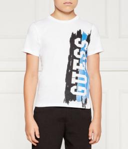 Футболка детская Guess из органического хлопка, белый