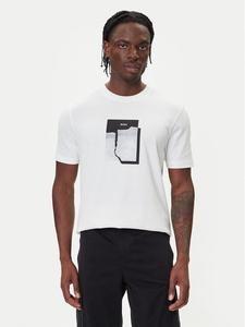 Футболка regular fit Te_Brokenice 50554640 Boss, белый