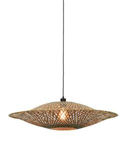 Настольная лампа Good & Mojo черный, светло-коричневый диаметр/высота: 87/20 см