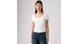 Футболка Essential с квадратным вырезом Levi's, Bright White - White