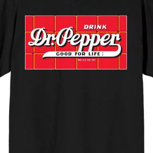 Мужская футболка Dr. Pepper Drink Dr. Pepper с рисунком Licensed Character
