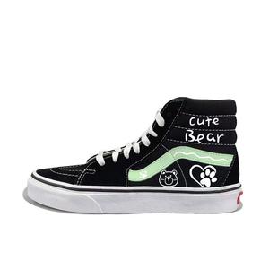 Поднимающие настроение высокие кроссовки для скейтбординга Sk8 Mood Unisex Vans, черный