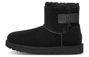 Ботинки зимние женские UGG Mini Bailey Logo, черный