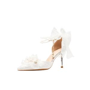 Zubumei Туфли на тонком каблуке, женские, белые