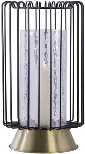 Подсвечник Kayoom "Подсвечник Малибу 125", (1 шт.) 22,5х40х22,5 см, цвет goldfarben