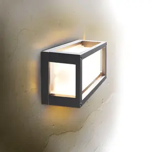 Наружный настенный светильник Sevilla E27, настенный уличный светильник, полный световой поток, без лампы Heitronic, антрацит