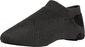 Танцевальные туфли Linodes Unisex 019 из нейлона с кожаной подошвой, без шнурков, подходят для женщин и мужчин, черный