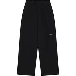 WE11DONE Женские повседневные брюки черного цвета