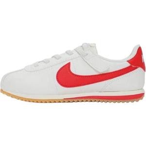 Нескользящие износостойкие низкие детские кроссовки для повседневной носки. Для детей 3–7 лет. Nike, белый/красный