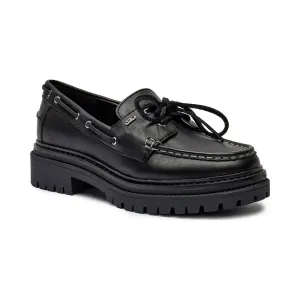 Кожаные лоферы Michael Kors, черный