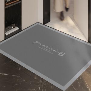 Y U-LIVE Ковер 60х90 см из ПВХ, водонепроницаемый и грязеотталкивающий, Easy to Clean, с рисунком Confession Rose, для прихожей