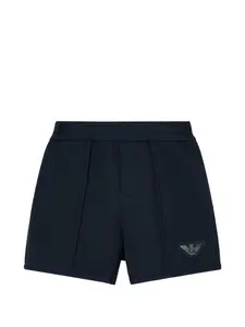 Шорты с логотипом Emporio Armani Kids, синий