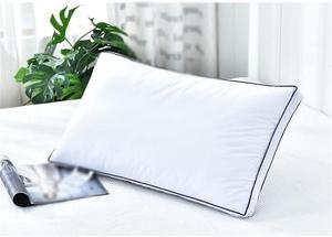 NSUQOA Подушка из пуха и пера для отелей с хлопковой наволочкой