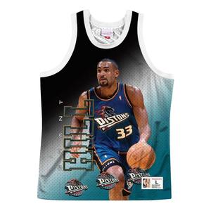 Джерси Mitchell & Ness x NBA Detroit Pistons Behind The Back Jersey 'Grant Hill 33', синий