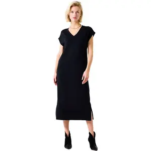 Платье миди с коротким рукавом Garcia G50288, черный