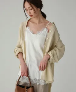 Кружевная майка Babylone, цвет White 10