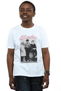 Футболка с потертостями Blondie, белый