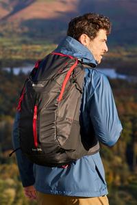 Рюкзак Inca Extreme с дышащей подкладкой и регулируемым ремнем, 35 ​​л Mountain Warehouse, черный