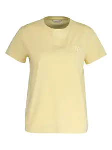 Футболка с логотипом Gant, желтый