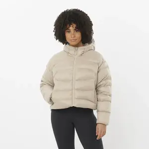 Женская укороченная куртка Salomon Outline Novelty, коричневый