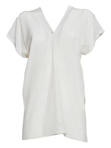 Шелковая блузка ASPESI, белый