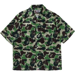 Рубашка SS25 женская A BATHING APE, зеленый