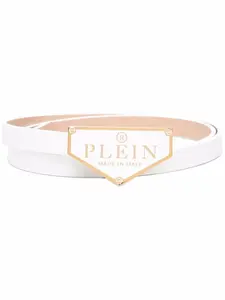 Ремень Iconic Plein Philipp Plein, белый