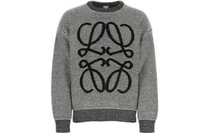 Анаграмма Шерстяной свитер Loewe, серый