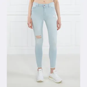 Джинсы скинни Th flex harlem u Skinny aw lily Tommy Hilfiger, синий