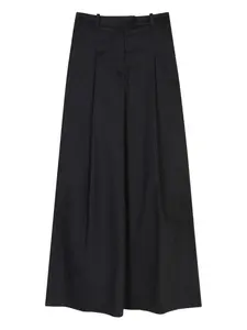 Брюки со складками Malloni, черный