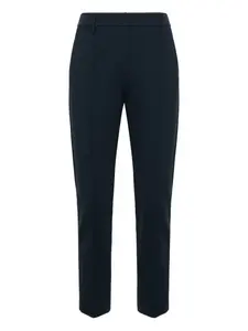 Брюки со шлевками и центральной складкой Dorothee Schumacher, синий