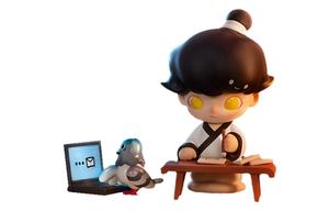 DIMOO Time Roaming Series мистическая коробка 100% мистические коробки одиночная мистическая коробка/полный набор 12 шт POP MART