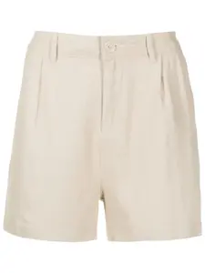 Шорты чинос со складками Osklen, бежево-коричневый
